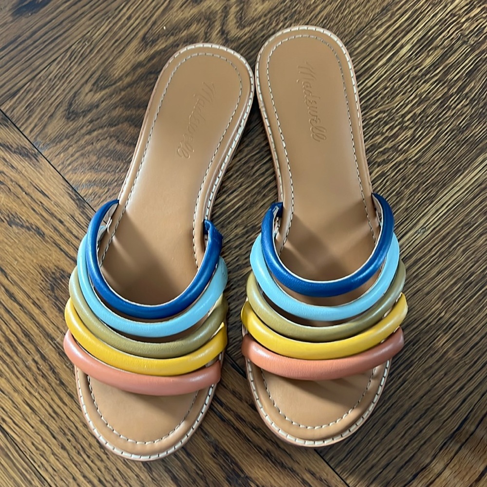 Madewell sandals , barely worn , maybe once